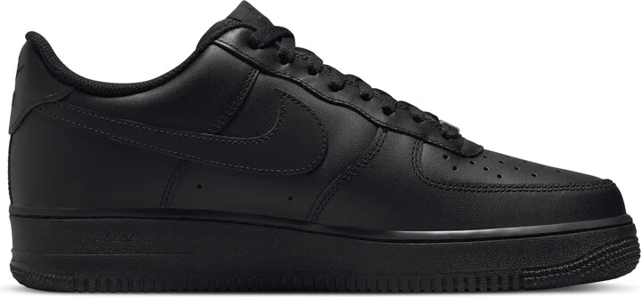 Nike Men's Air Force 1 '07 Shoes in Black | CW2288-001 - Image 4