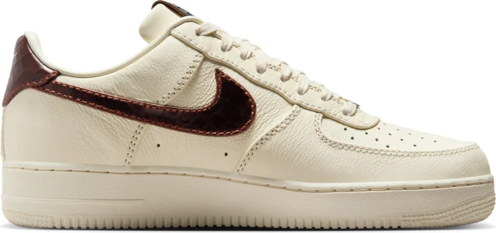 Nike Men's Air Force 1 '07 Shoes in Brown | IH7332-001 - Image 3