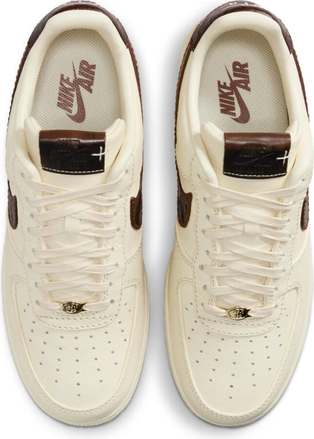 Nike Men's Air Force 1 '07 Shoes in Brown | IH7332-001 - Image 4