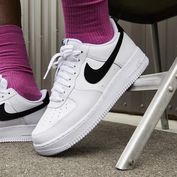 Nike Men's Air Force 1 '07 Shoes in White | CT2302-100 - Image 2