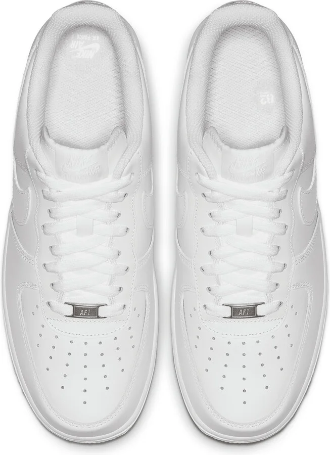 Nike Men's Air Force 1 '07 Shoes in White | CW2288-111 - Image 4