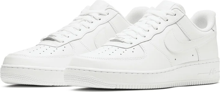 Nike Men's Air Force 1 '07 Shoes in White | CW2288-111 - Image 5
