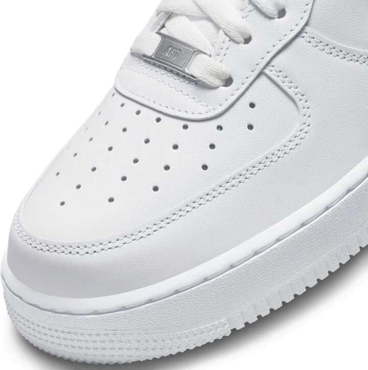 Nike Men's Air Force 1 '07 Shoes in White | CW2288-111 - Image 8