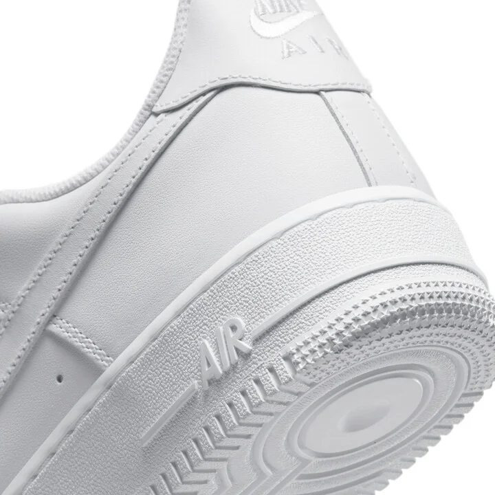 Nike Men's Air Force 1 '07 Shoes in White | CW2288-111 - Image 9