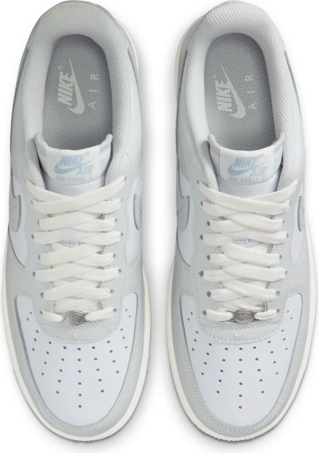 Nike Men's Air Force 1 '07 Shoes in White | IH4461-100 - Image 4