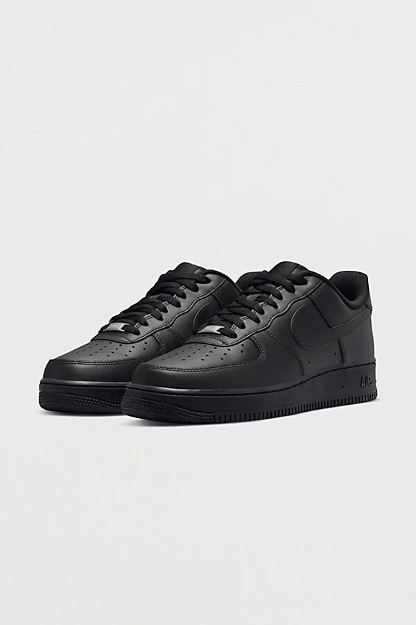 Nike Men's Air Force 1 '07 Sneaker in White/White - Image 3