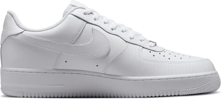 Nike Men's Air Force 1 '07 Texture Shoes in White | HF2886-100 - Image 3