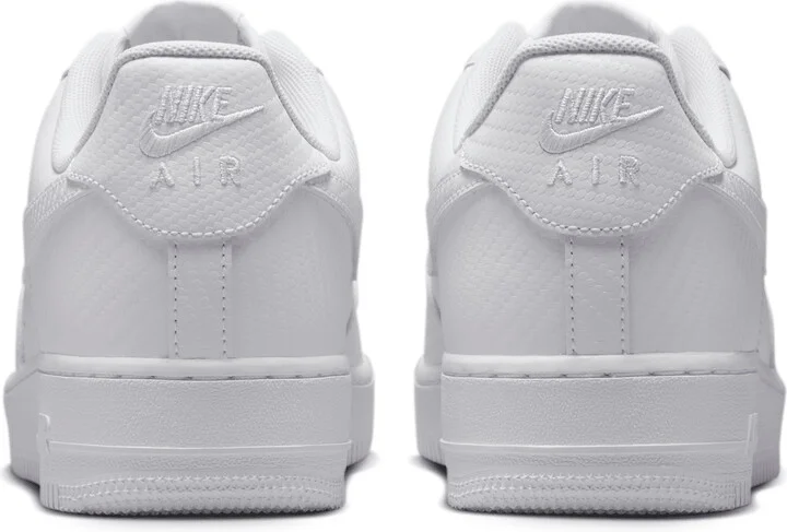 Nike Men's Air Force 1 '07 Texture Shoes in White | HF2886-100 - Image 6