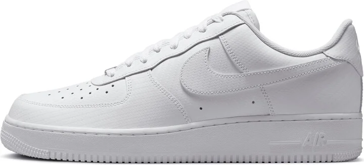 Nike Men's Air Force 1 '07 Texture Shoes in White | HF2886-100