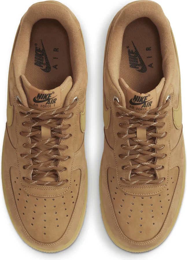 Nike Men's Air Force 1 '07 WB Shoes in Brown | CJ9179-200 - Image 4