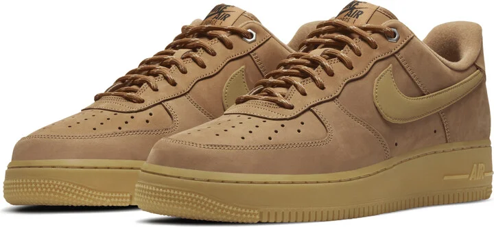 Nike Men's Air Force 1 '07 WB Shoes in Brown | CJ9179-200 - Image 5