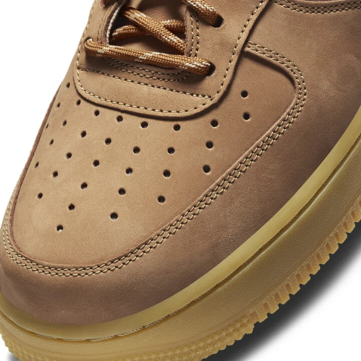 Nike Men's Air Force 1 '07 WB Shoes in Brown | CJ9179-200 - Image 7