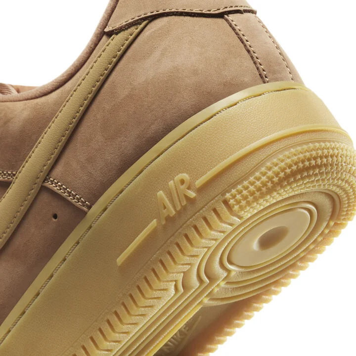 Nike Men's Air Force 1 '07 WB Shoes in Brown | CJ9179-200 - Image 8