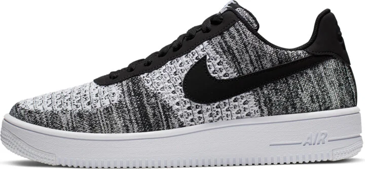 Nike Men's Air Force 1 Flyknit 2.0 Shoes in Black | AV3042-001