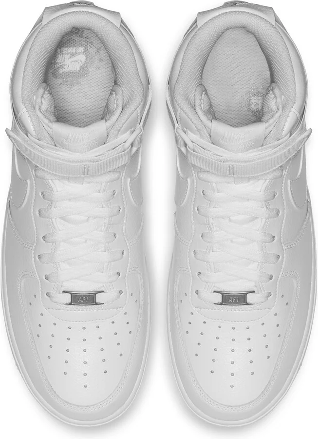 Nike Men's Air Force 1 High '07 Shoes in White | CW2290-111 - Image 4