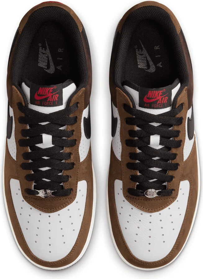 Nike Men's Air Force 1 Low Retro Shoes in White | HJ4323-100 - Image 4