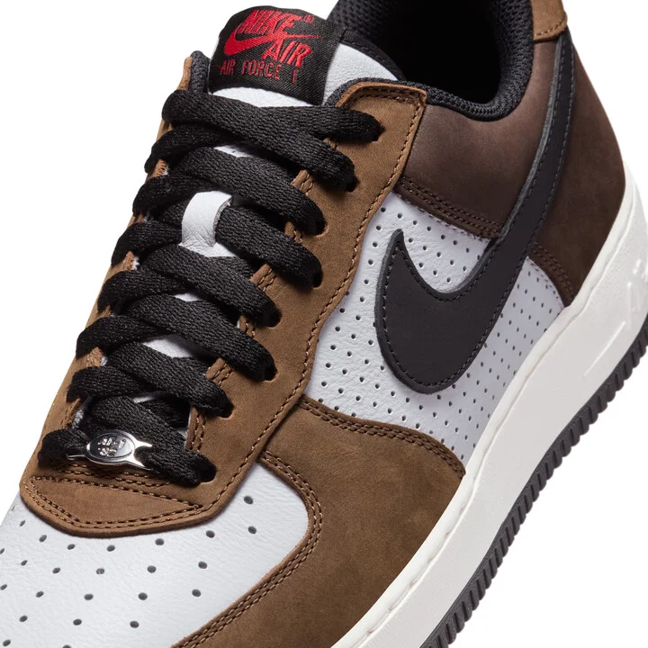 Nike Men's Air Force 1 Low Retro Shoes in White | HJ4323-100 - Image 7