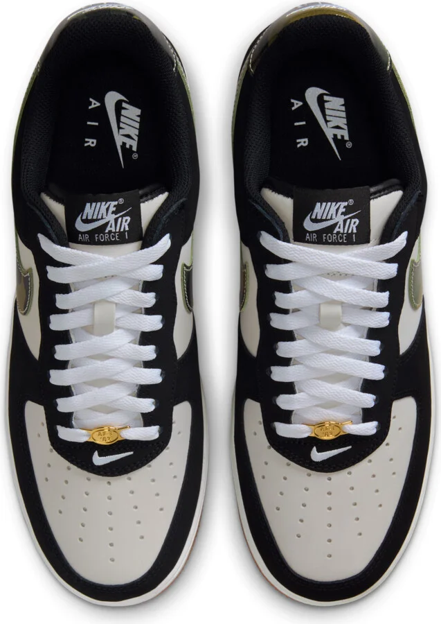 Nike Men's Air Force 1 Low Retro Shoes in White | HQ1967-100 - Image 4