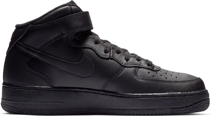 Nike Men's Air Force 1 Mid '07 Shoes in Black | CW2289-001 - Image 4