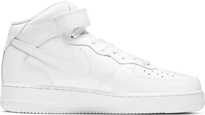 Nike Men's Air Force 1 Mid '07 Shoes in White | CW2289-111 - Image 4