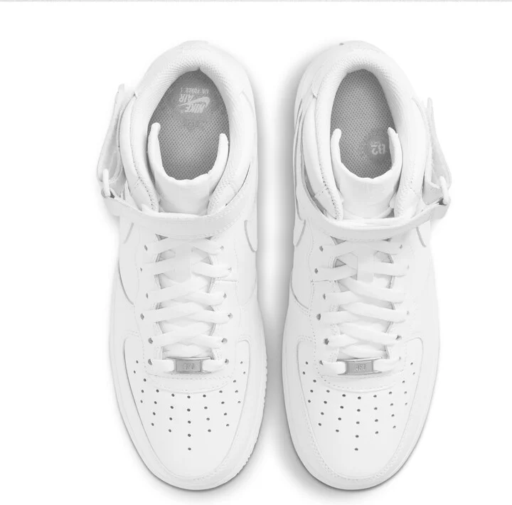Nike Men's Air Force 1 Mid '07 Shoes in White | CW2289-111 - Image 5