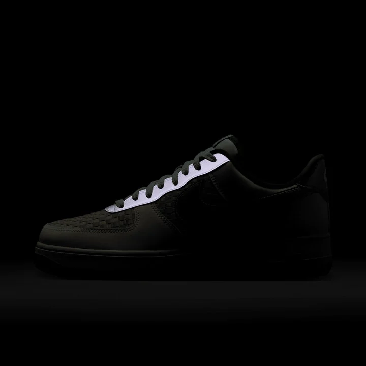 Nike Men's Air Force 1 Retro Shoes in White | IB5722-100 - Image 11