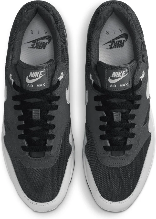 Nike Men's Air Max 1 Essential Shoes in Black | FZ5808-007 - Image 4