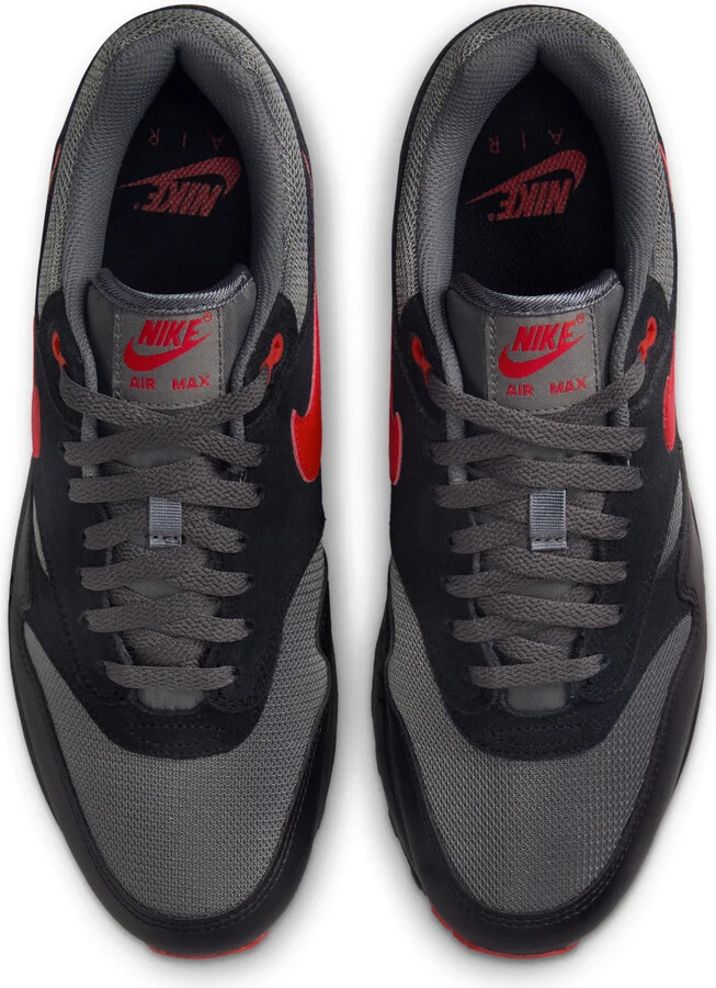 Nike Men's Air Max 1 Essential Shoes in Black | FZ5808-008 - Image 4