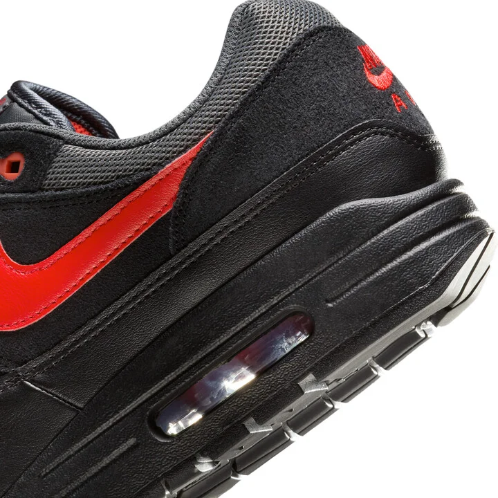 Nike Men's Air Max 1 Essential Shoes in Black | FZ5808-008 - Image 8