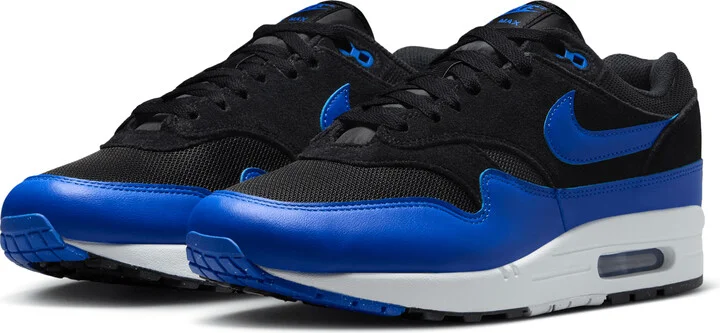 Nike Men's Air Max 1 Essential Shoes in Black | FZ5808-010 - Image 5