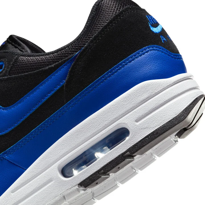 Nike Men's Air Max 1 Essential Shoes in Black | FZ5808-010 - Image 8