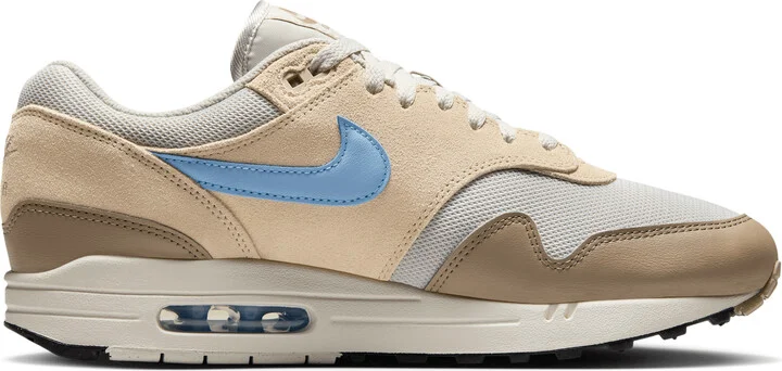 Nike Men's Air Max 1 Essential Shoes in Grey | FZ5808-009 - Image 3