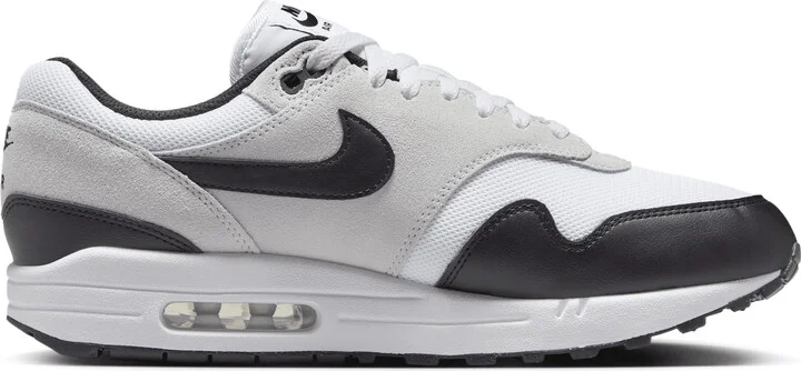 Nike Men's Air Max 1 Essential Shoes in White | FZ5808-102 - Image 3