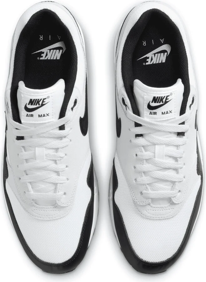 Nike Men's Air Max 1 Essential Shoes in White | FZ5808-102 - Image 4