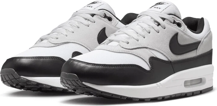 Nike Men's Air Max 1 Essential Shoes in White | FZ5808-102 - Image 5
