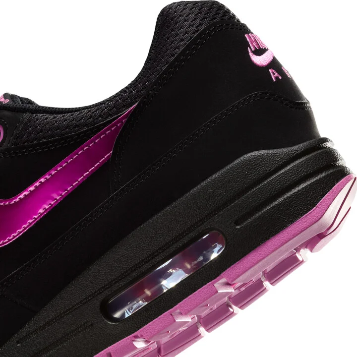 Nike Men's Air Max 1 Premium Shoes in Black | HV2302-001 - Image 8
