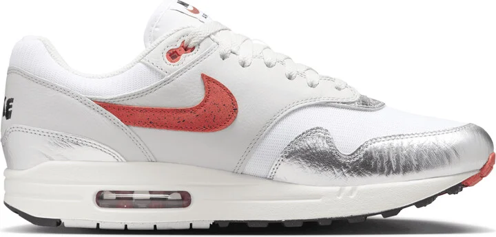 Nike Men's Air Max 1 Premium Shoes in White | HF7746-100 - Image 3
