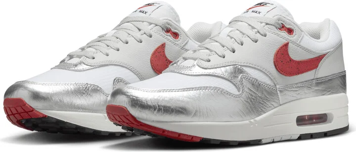 Nike Men's Air Max 1 Premium Shoes in White | HF7746-100 - Image 5