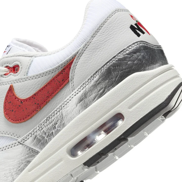 Nike Men's Air Max 1 Premium Shoes in White | HF7746-100 - Image 8