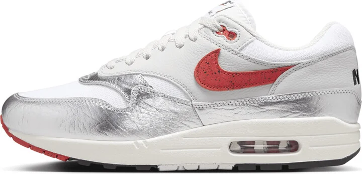 Nike Men's Air Max 1 Premium Shoes in White | HF7746-100