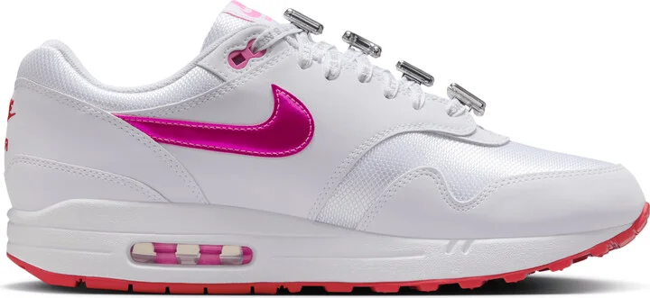 Nike Men's Air Max 1 Premium Shoes in White | HV2303-100 - Image 3
