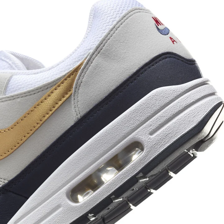 Nike Men's Air Max 1 Shoes in Blue | HM9604-400 - Image 8