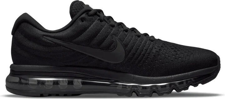Nike Men's Air Max 2017 Shoes in Black | 849559-004 - Image 3
