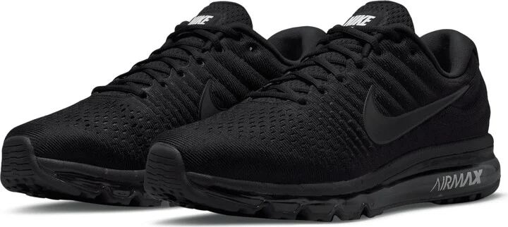 Nike Men's Air Max 2017 Shoes in Black | 849559-004 - Image 5