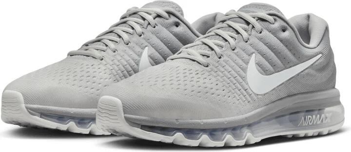 Nike Men's Air Max 2017 Shoes in Grey | 849559-005 - Image 5