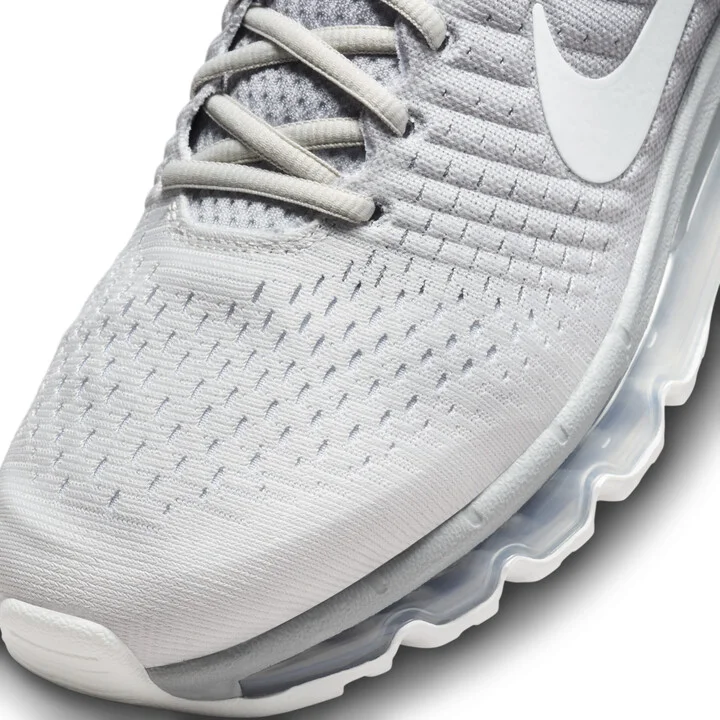 Nike Men's Air Max 2017 Shoes in Grey | 849559-005 - Image 7