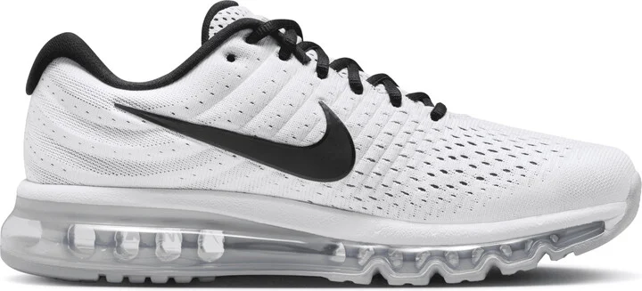 Nike Men's Air Max 2017 Shoes in White | 849559-100 - Image 3