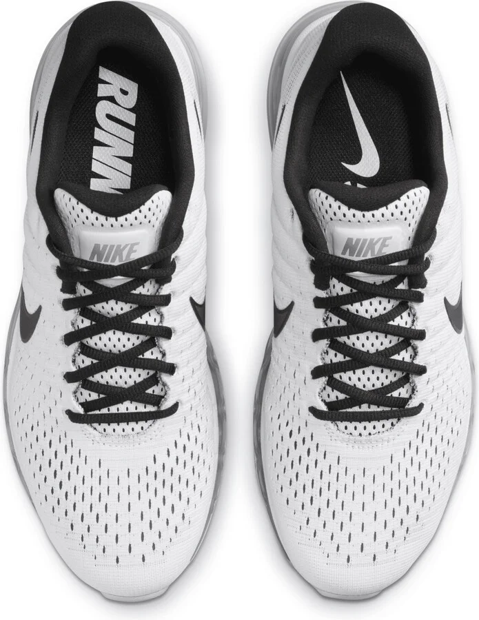 Nike Men's Air Max 2017 Shoes in White | 849559-100 - Image 4