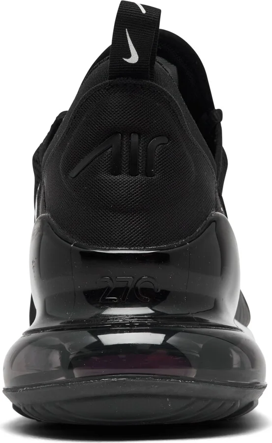 Nike Men's Air Max 270 Casual Sneakers from Finish Line - Black, White - Image 4