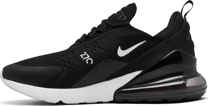 Nike Men's Air Max 270 Casual Sneakers from Finish Line - Black, White - Image 5